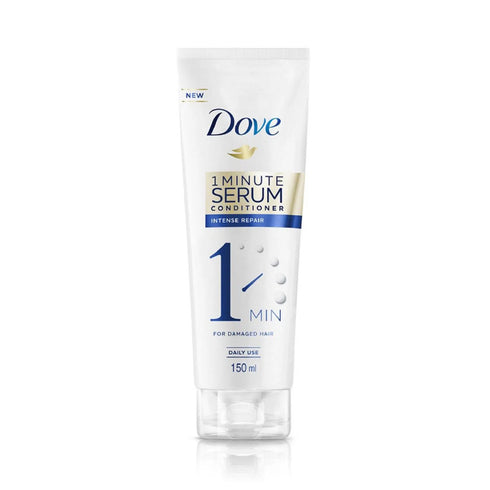Dove 1 Minute Keratin Repair Serum Conditioner For Damaged Hair 150ml