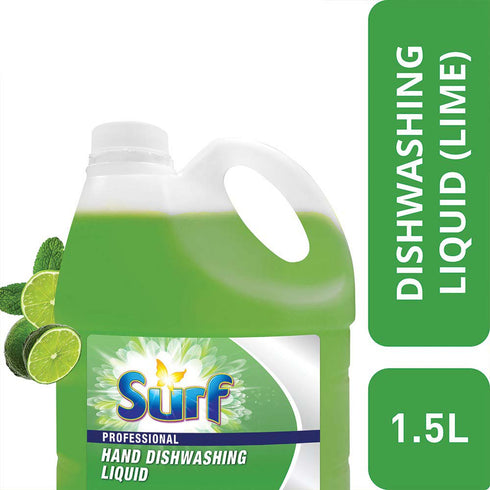 Surf Pro Hand Dishwashing Liquid Lime 1.5L