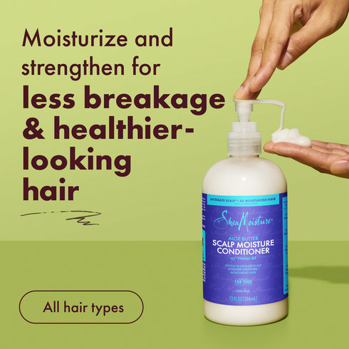 SheaMoisture Scalp Moisture Conditioner Aloe Butter 13oz