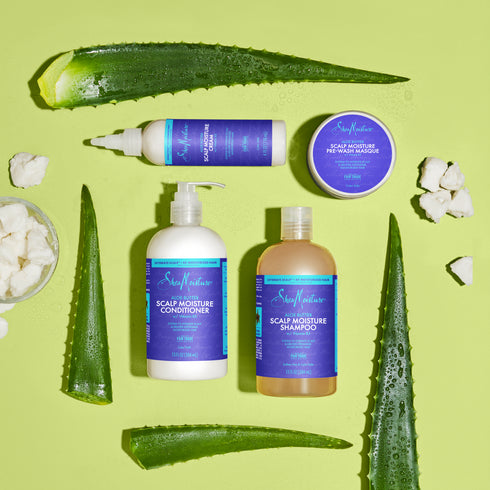 SheaMoisture Scalp Moisture Aloe Butter + Vitamin B3 Hair Shampoo 13oz