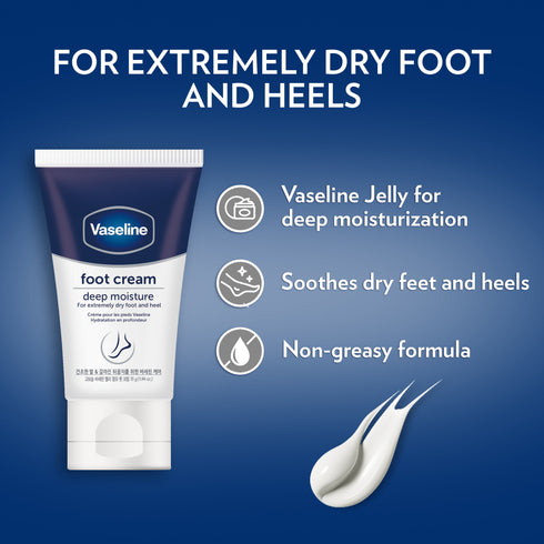 Vaseline Deep Moisture Foot Cream 55g