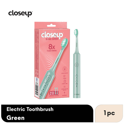 Close Up Expert Mid Tier Electric Toothbrush (Green)