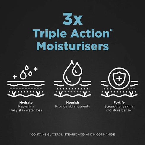 Dove Men+Care Hydration Facial Wash 100g