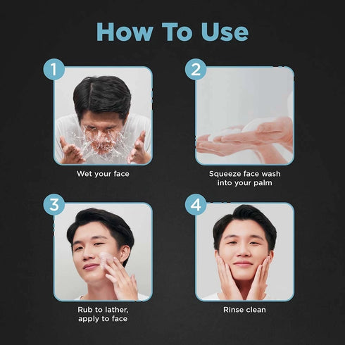 Dove Men+Care Hydration Facial Wash 100g