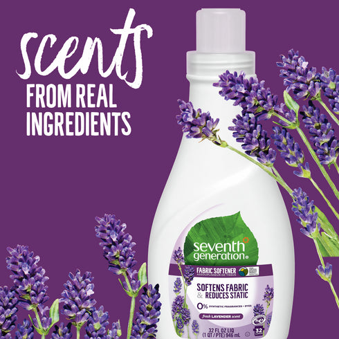 Seventh Generation Liquid Fabric Softener Fresh Lavender 32oz