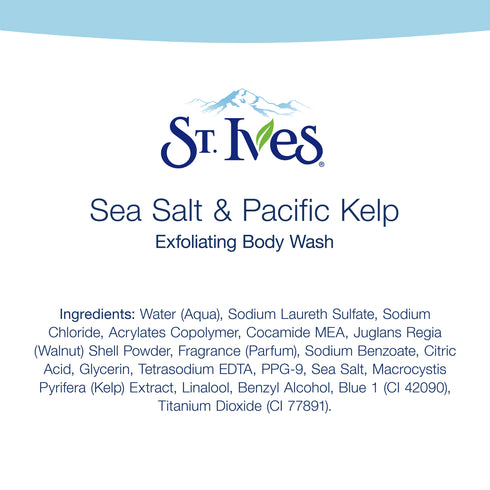 St. Ives Body Wash Sea Salt & Pacific Kelp 700ml