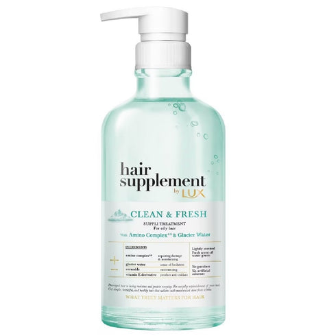 Lux Hair Supplement Clean & Fresh Shampoo For Rough and Dry Hair 450ml
