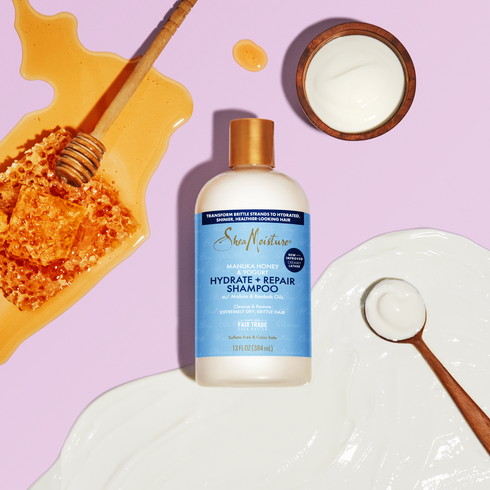 SheaMoisture Manuka Honey & Yogurt Hydrate + Repair Shampoo 13oz