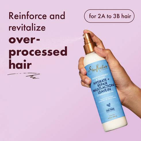 SheaMoisture Manuka Honey & Yogurt Hydrate + Repair Multi-Action Leave-In 8oz
