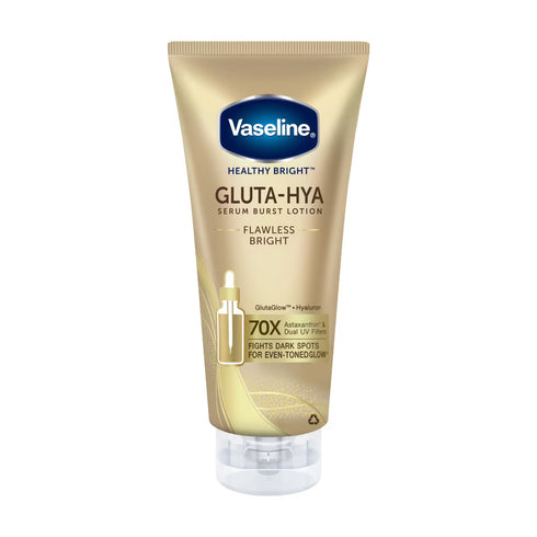 Vaseline Healthy Bright Gluta-Hya Serum Burst Lotion Flawless Bright 200ml