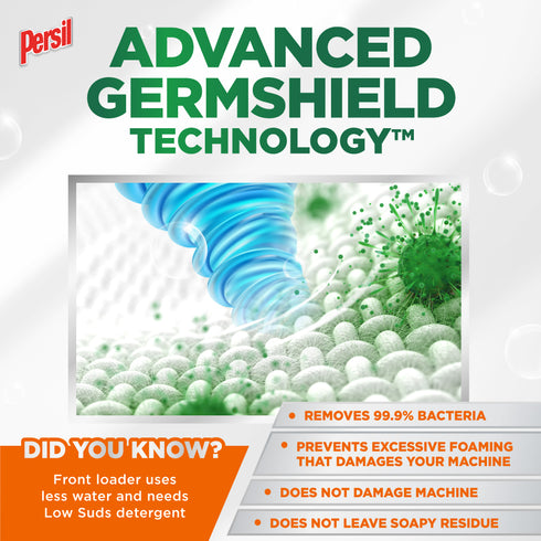 Persil Concentrated Liquid Detergent - Anti-Bacterial 2.7L