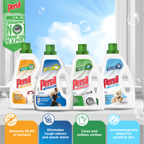 Persil Concentrated Liquid Detergent - Anti-Bacterial 2.7L