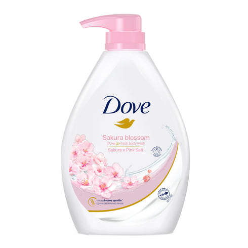 Dove Go Fresh Body Wash Sakura Blossom x Pink Salt 1L