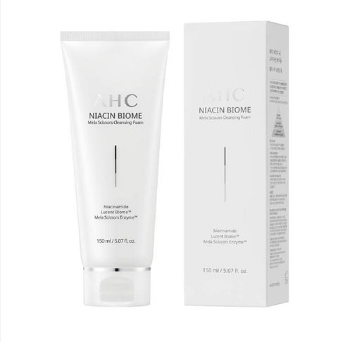 AHC Niacin Biome Scissors Cleansing Foam (For Clean & Refreshing Skin) 150ml