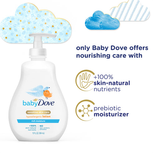 Baby Dove Rich Moisture Baby Lotion 400ml