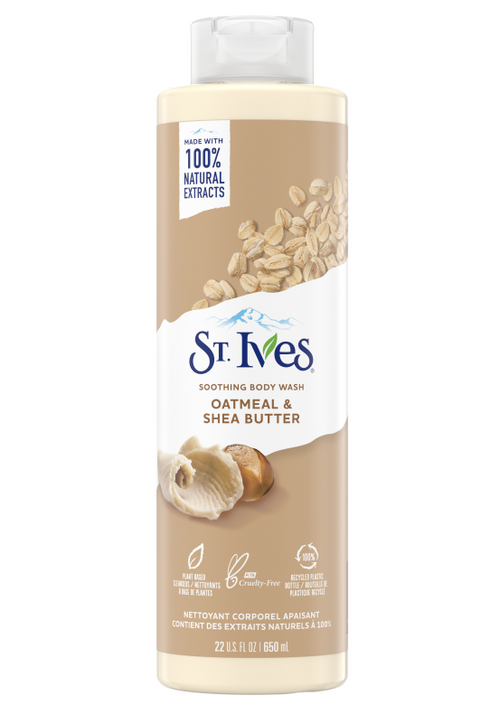 St Ives Skin Cleansing Body Wash Soothing Oatmeal & Shea Butter 700ML