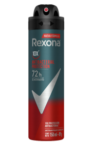 REXONA ANTI-PERSPIRANT DEODORANT SPRAY 10X ANTI-BACTERIAL PROTECTION 89G