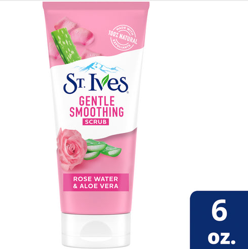 ST IVES Face Scrub Rose Water & Aloe Vera 90G