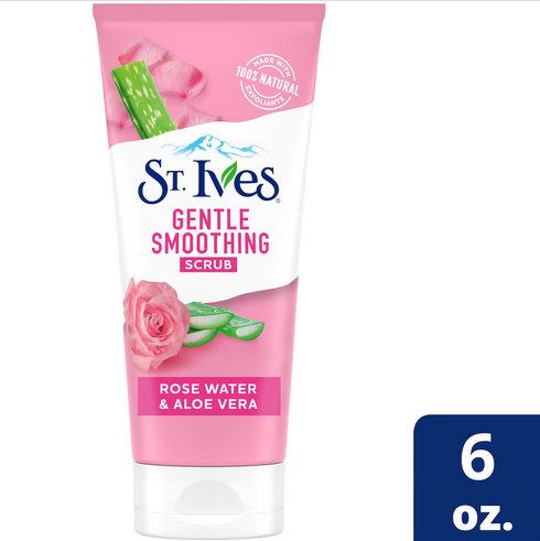ST IVES Face Scrub Rose Water & Aloe Vera 90G