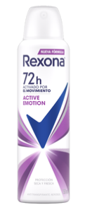 REXONA 72H FRESHNESS ANTI-PERSPIRANT DEODORANT SPRAY ACTIVE EMOTION 89G