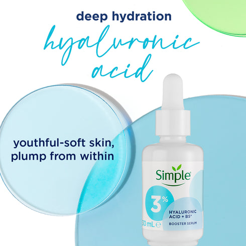 Simple Booster Serum 3% Hyaluronic Acid and B5