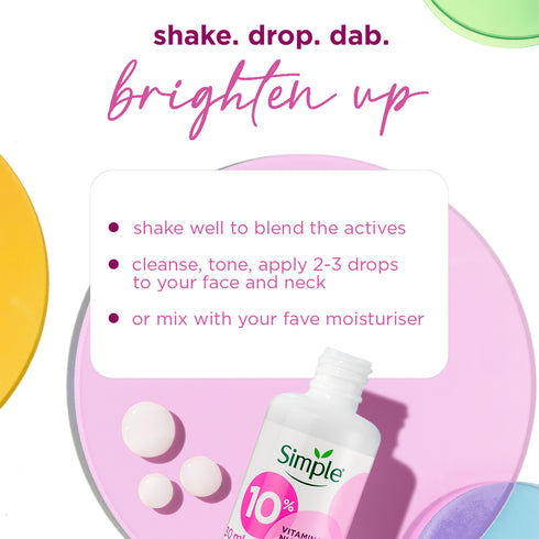 Simple Booster Serum 10% Niacinamide (Vitamin B3) 30ml