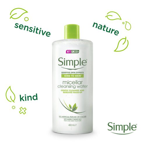 Simple Kind to Skin Micellar Cleansing Water 400ml