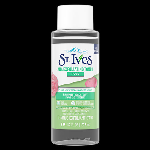 ST IVES FACE CARE EXFOLIATING TONER ROSE 6.7OZ