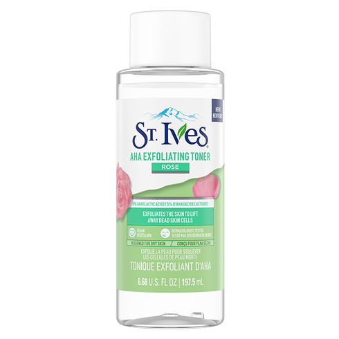 St. Ives Face Care Exfoliating Toner Rose 6.7oz