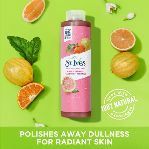 St. Ives Body Wash Pink Lemon & Mandarin Orange 22oz