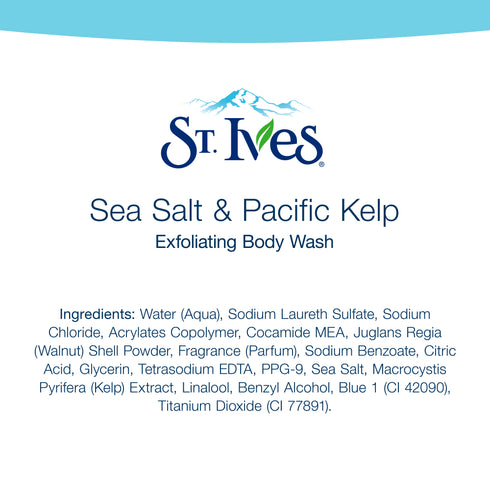 St. Ives Body Wash Sea Salt & Pacific Kelp 16oz