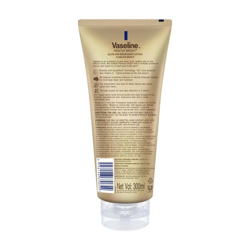 Vaseline Healthy Bright Gluta-Hya Serum Burst Lotion Flawless Bright 200ml