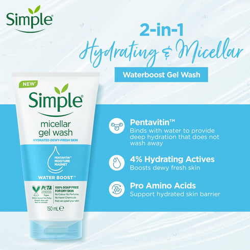 Simple Micellar Facial Wash Kit