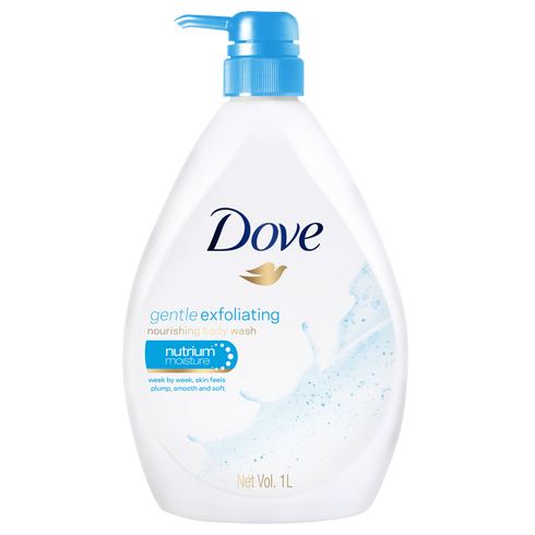 Dove Body Wash Gentle Exfoliating 1L