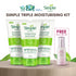 Simple Triple Moisturising Facial Wash Kit