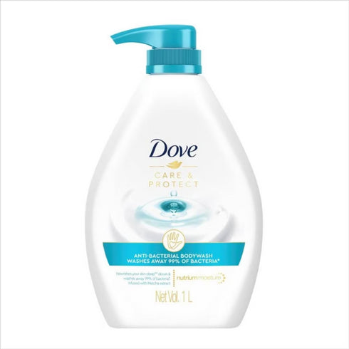 Dove Care & Protect Anti-Bacterial Body Wash 1000ml