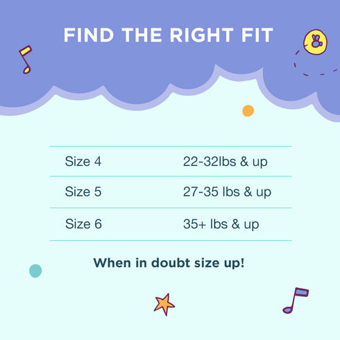 Seventh Generation Free & Clear Overnight Diapers - Size 4, 24 Count