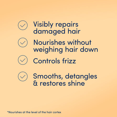Dove Hair Therapy 7-in-1 Hairspray Miracle Mist + Vitamin C Leave-in Spray for Damaged Hair, 7.5 oz