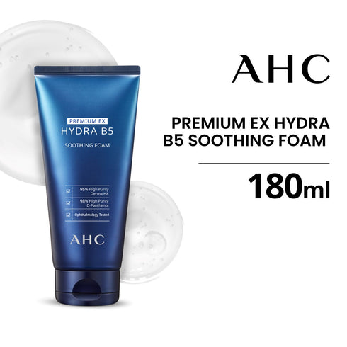 AHC Premium EX Hydra B5 Soothing Foam 180ml