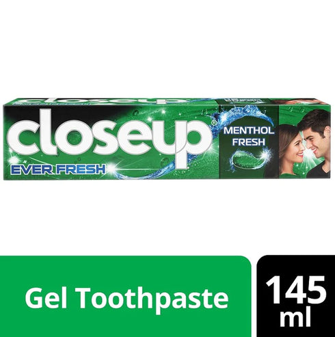 CloseUp Menthol Ever Fresh Gel Toothpaste 145ml