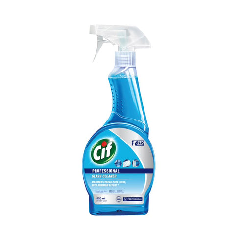 Cif Professional Glass Cleaner 520ml