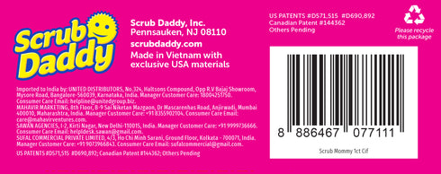 Cif Scrub Mommy Kitchen Sponge, Original Pink Sponge