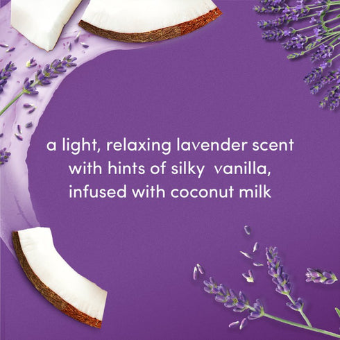 Dove Body Polish Crushed Lavender & Coconut Milk Moderate Exfoliating Body Scrub 298g