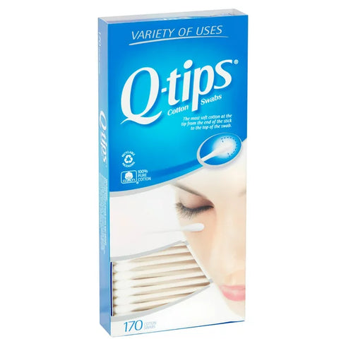 Q-tips, Cotton Swabs, 170 Swabs