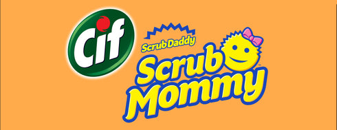 Cif Scrub Mommy Kitchen Sponge, Original Pink Sponge