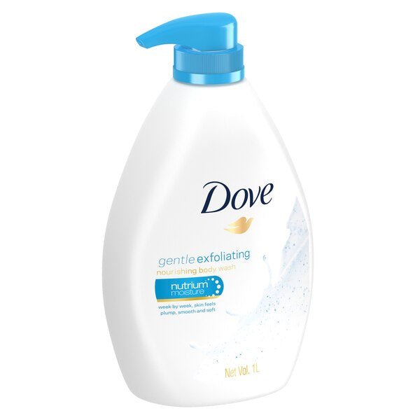 Dove Gentle Exfoliating Body Wash 1L The Good Cart SG