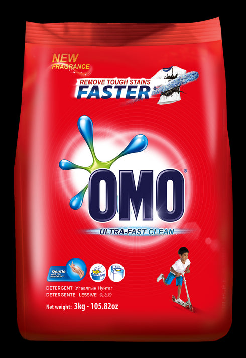 Omo Ultra-fast Clean Powder Detergent 3kg