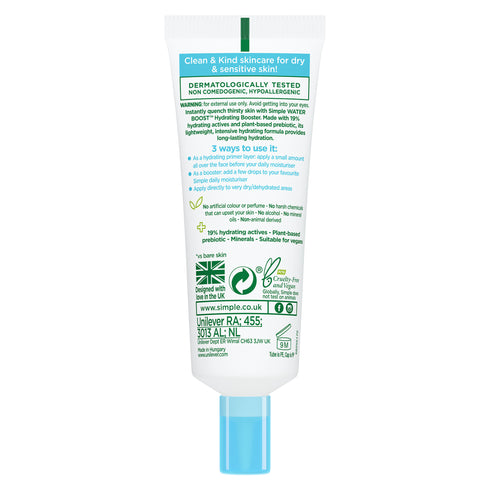 Simple Water Boost Hydrating Booster 25ml