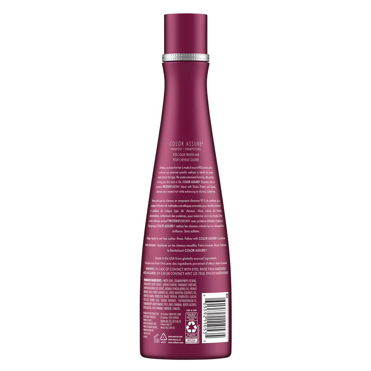 Nexxus Color Assure Sulfate Free Shampoo 400ml The Good Cart SG