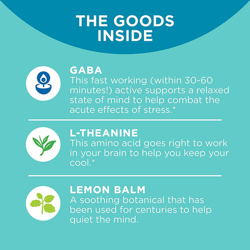 OLLY Goodbye Stress Chewable Gummy Supplement 42 Gummies